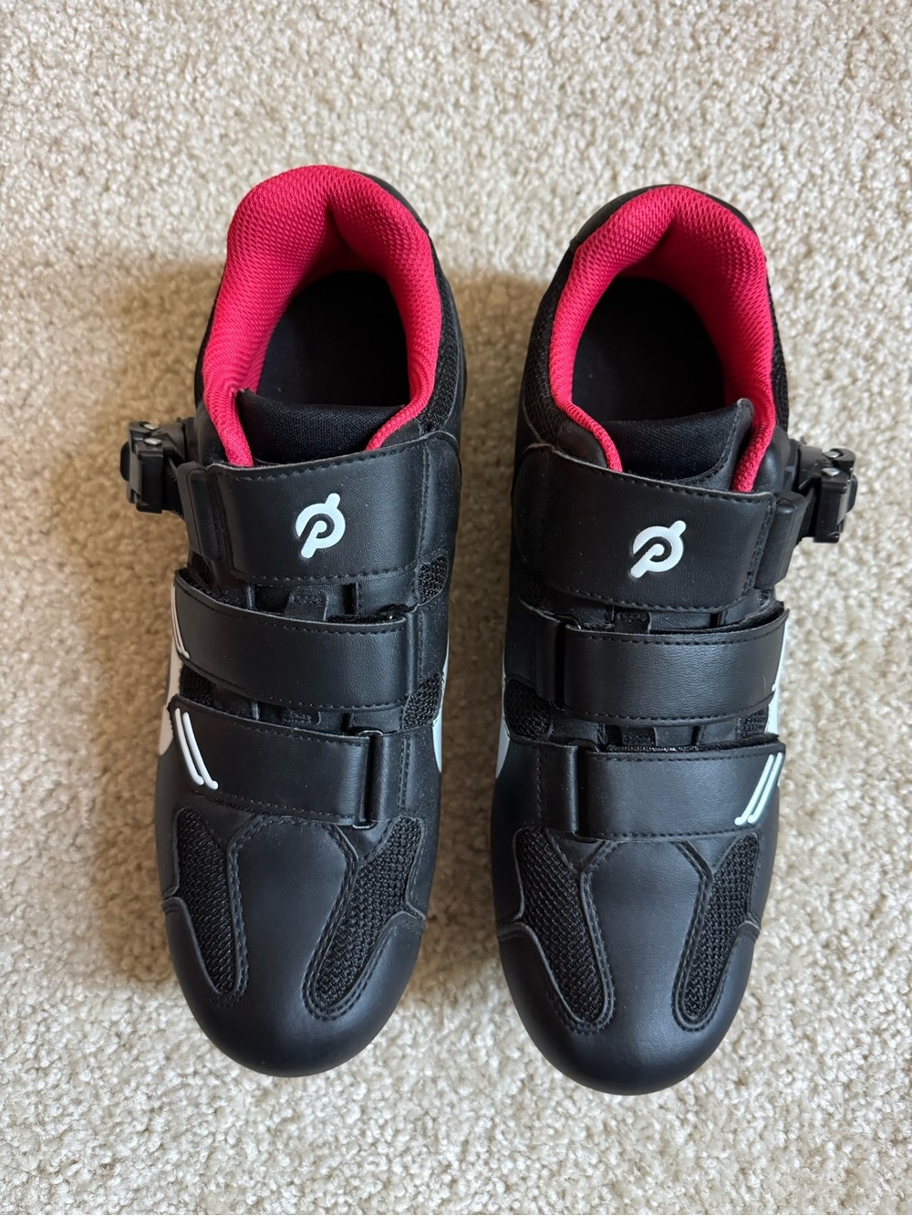 Peloton Black Cycling Shoes